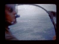 View from our H-13 helicopter.  As best I can tell, the pilot is Cpt Lord.